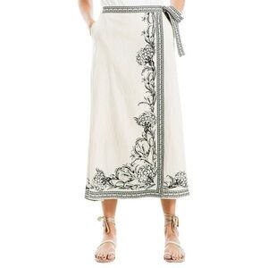 Max Studio Wrap Skirt